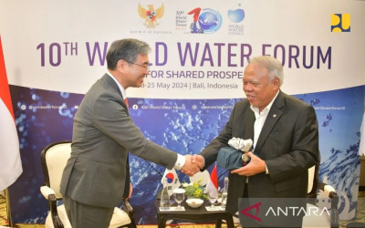 Menteri Basuki dorong percepatan proyek air Korea Selatan di IKN