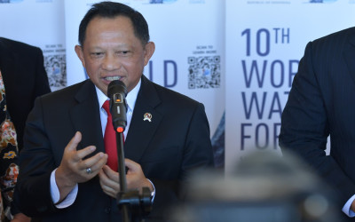 Dukung Pengelolaan Air, Indonesia Paparkan Best Practice di World Water Forum 2024