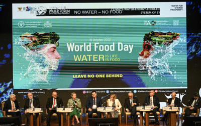 Sebelum Closing Ceremony, World Water Forum ke-10 Bahas Dampak Perubahan Iklim pada Pertanian