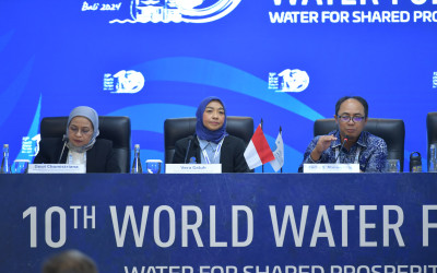 Indonesia Buka Ruang Kolaborasi Atasi Persoalan Air Global