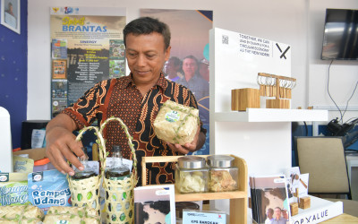 KPS Barokah Demak Kenalkan Makanan Olahan Mangrove di World Water Forum ke-10 Bali