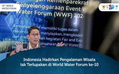 Indonesia Hadirkan Pengalaman Wisata Tak Terlupakan di World Water Forum ke-10